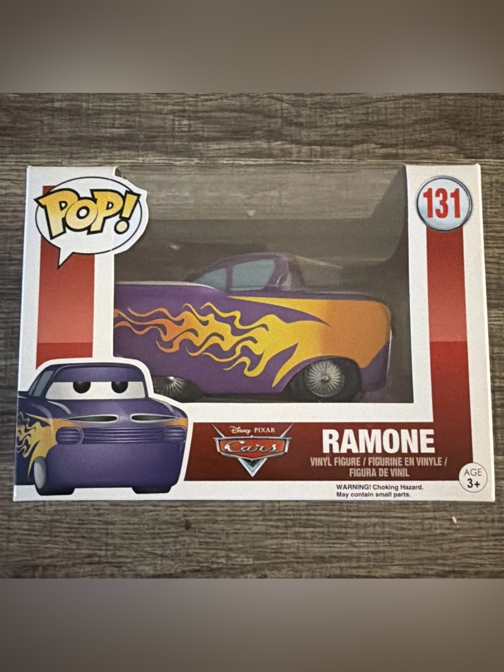 Funko Pop! Vinyl: Pixar - Ramone #131 Disney Pixar Cars 2015 Hard Protector